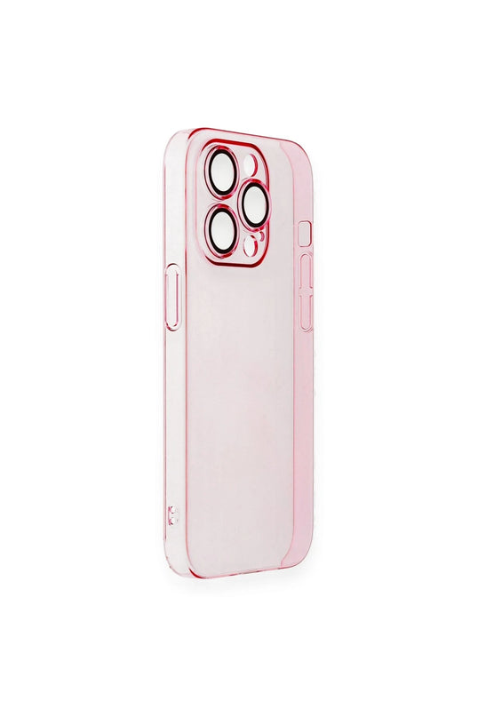 iPhone 13 Pro Max Armada Lensli Kapak Kılıf - Rose Gold 5