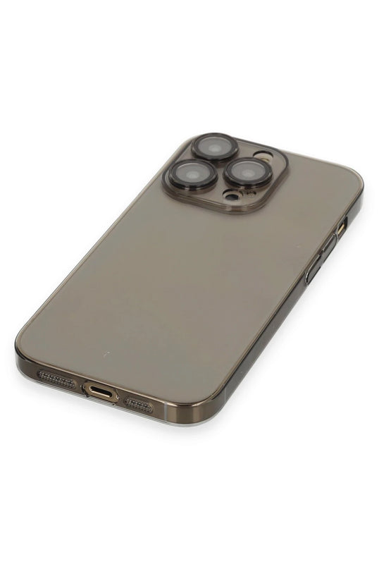 iPhone 13 Pro Max Armada Lensli Kapak Kılıf - Siyah 4