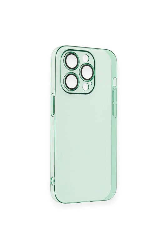 iPhone 13 Pro Max Armada Lensli Kapak Kılıf - Yeşil 5