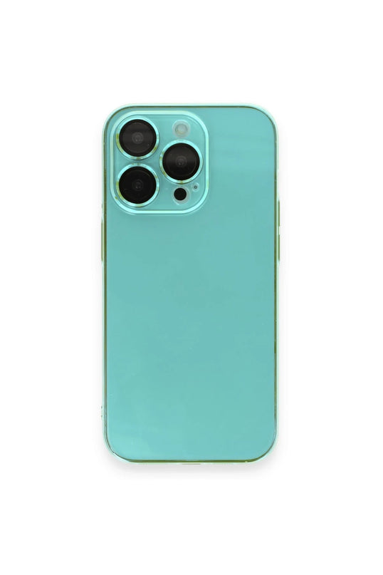 iPhone 13 Pro Max Armada Lensli Kapak Kılıf - Yeşil 2