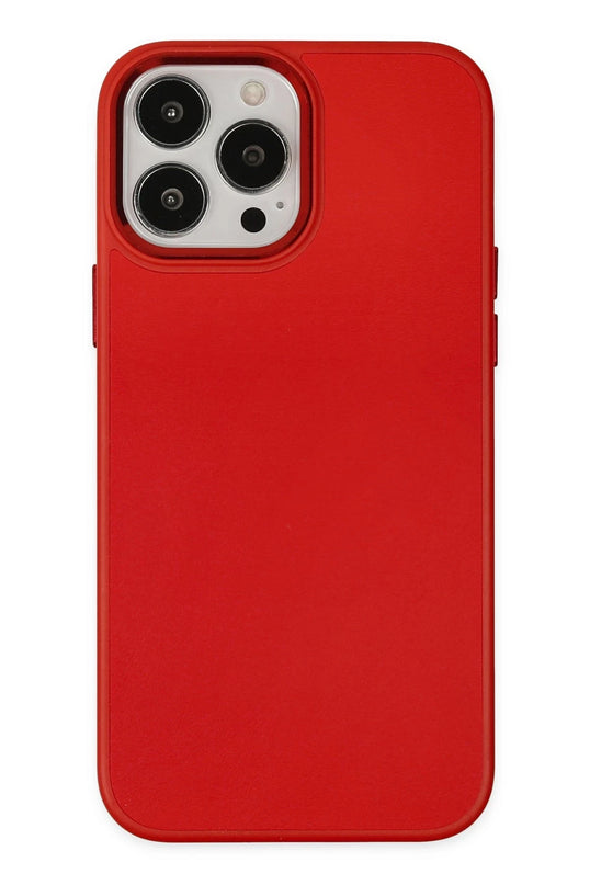 iPhone 13 Pro Max Asya Deri Silikon Kılıf