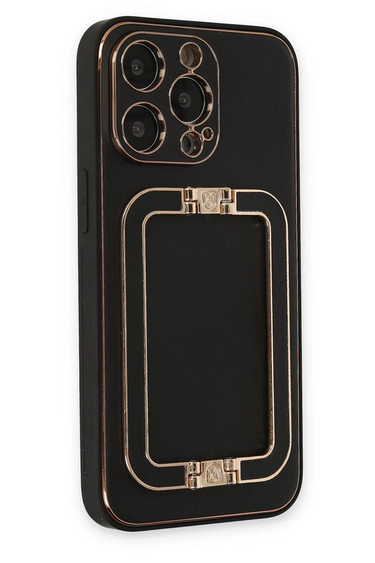 iPhone 13 Pro Max Coco Elit Kapak Kılıf - Siyah 2