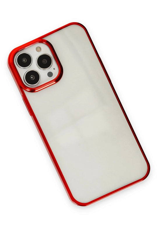 iPhone 13 Pro Max Element Silikon Kılıf - Kırmızı 3