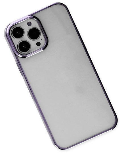 iPhone 13 Pro Max Element Silikon Kılıf - Mor 3