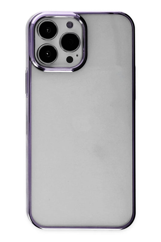iPhone 13 Pro Max Element Silikon Kılıf - Mor