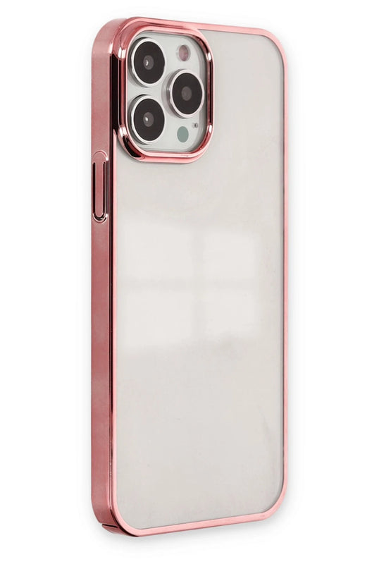 iPhone 13 Pro Max Element Silikon Kılıf - Pembe 2