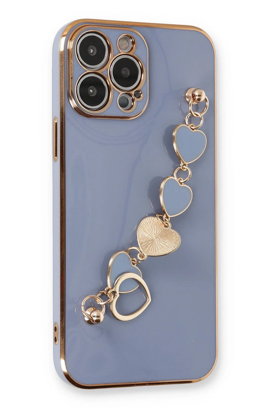 iPhone 13 Pro Max Esila Silikon Kılıf - Gri