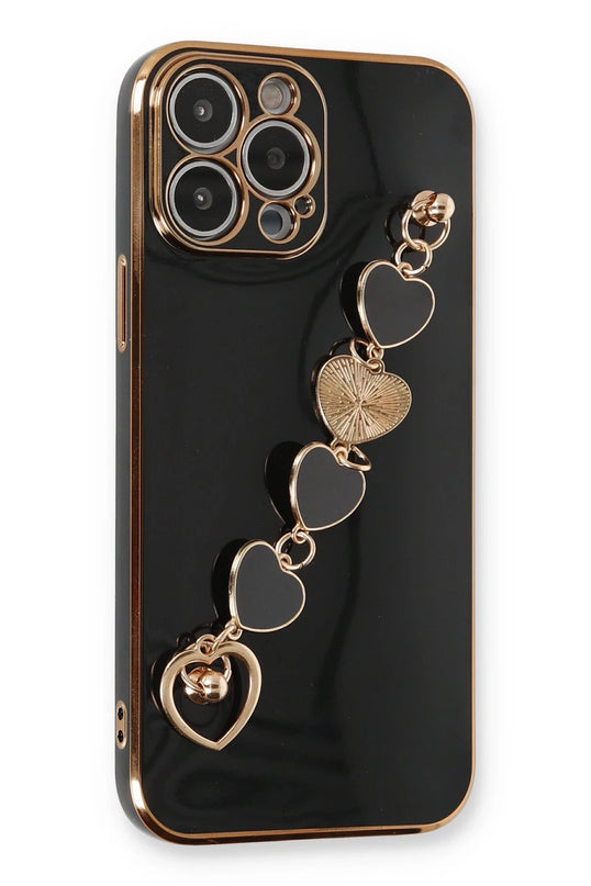 iPhone 13 Pro Max Esila Silikon Kılıf - Siyah