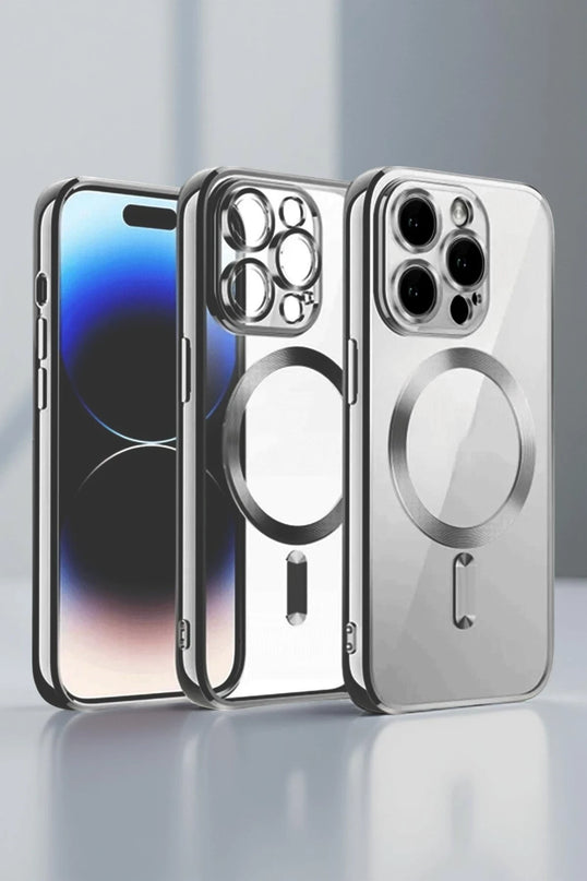 iPhone 13 Pro Max Kross Magneticsafe Kapak Kılıf - Mor 2
