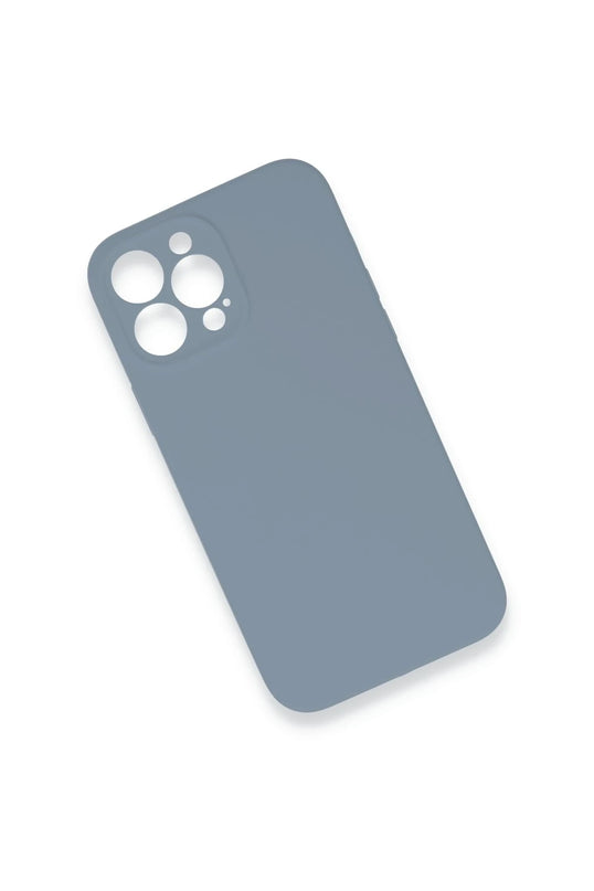 iPhone 13 Pro Max Lansman Legant Silikon Kılıf - Açık Lila 2
