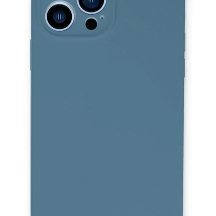 iPhone 13 Pro Max Lansman Legant Silikon Kılıf - Açık Mavi