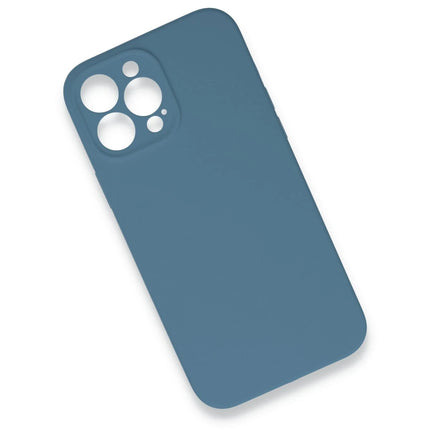 iPhone 13 Pro Max Lansman Legant Silikon Kılıf - Açık Mavi 2