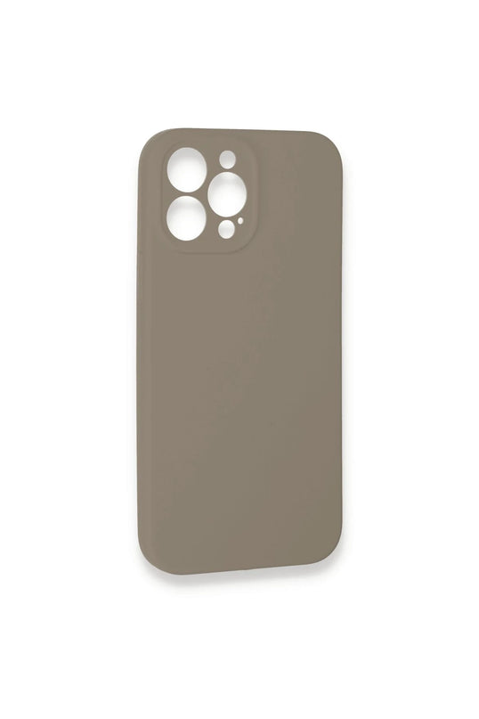 iPhone 13 Pro Max Lansman Legant Silikon Kılıf - Bej 3
