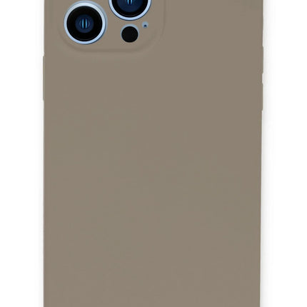 iPhone 13 Pro Max Lansman Legant Silikon Kılıf - Bej