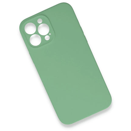 iPhone 13 Pro Max Lansman Legant Silikon Kılıf - Yeşil 2