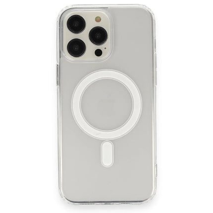 iPhone 13 Pro Max Matte Şeffaf Magneticsafe Kılıf 2