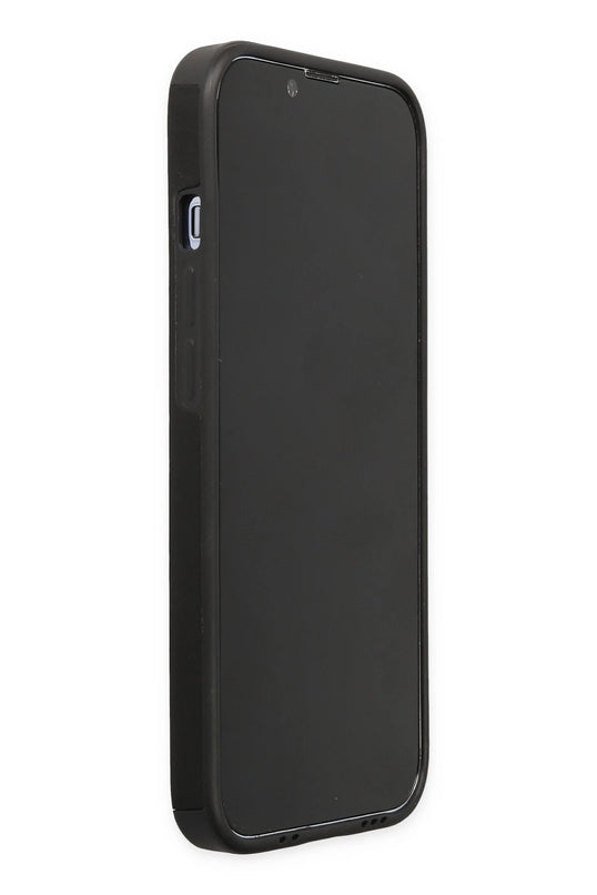 iPhone 13 Pro Max Mega Standlı Silikon Kılıf - Siyah 6