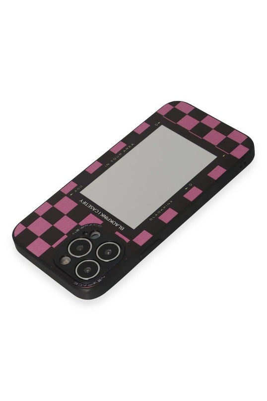 iPhone 13 Pro Max Mirror Desenli Kapak Kılıf - Desen 8 3