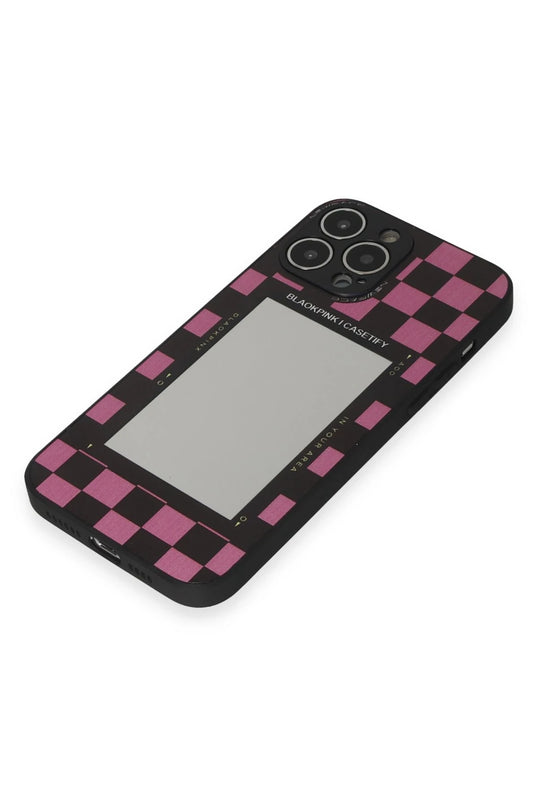iPhone 13 Pro Max Mirror Desenli Kapak Kılıf - Desen 8 4