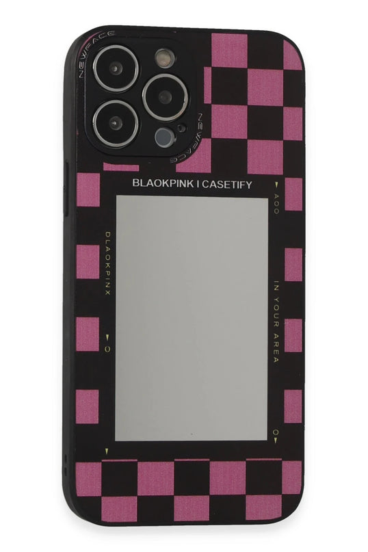 iPhone 13 Pro Max Mirror Desenli Kapak Kılıf - Desen 8