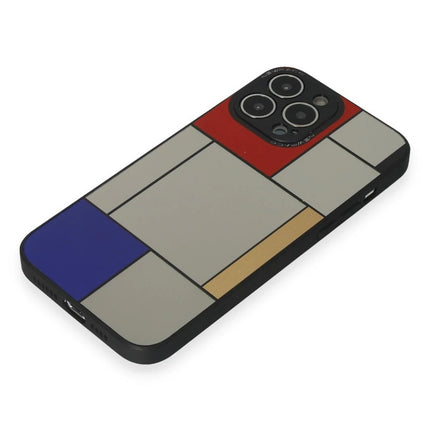 iPhone 13 Pro Max Mirror Desenli Kapak Kılıf - Desen 9 4