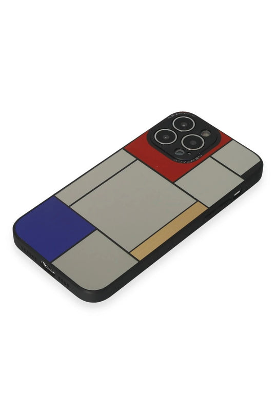 iPhone 13 Pro Max Mirror Desenli Kapak Kılıf - Desen 9 4