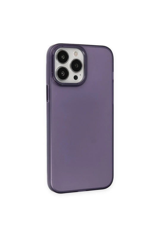 iPhone 13 Pro Max Modos Metal Kapak Kılıf - Derin Mor 3