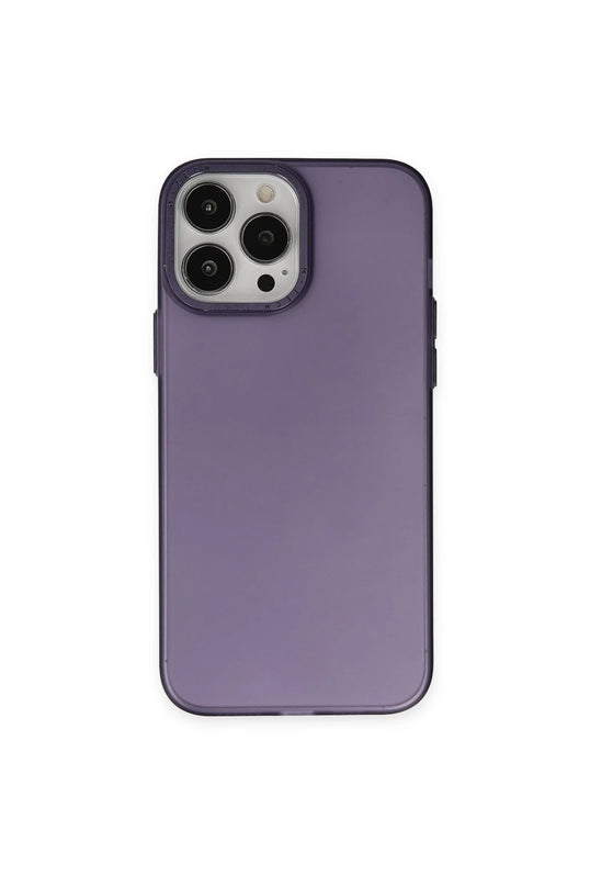 iPhone 13 Pro Max Modos Metal Kapak Kılıf - Derin Mor