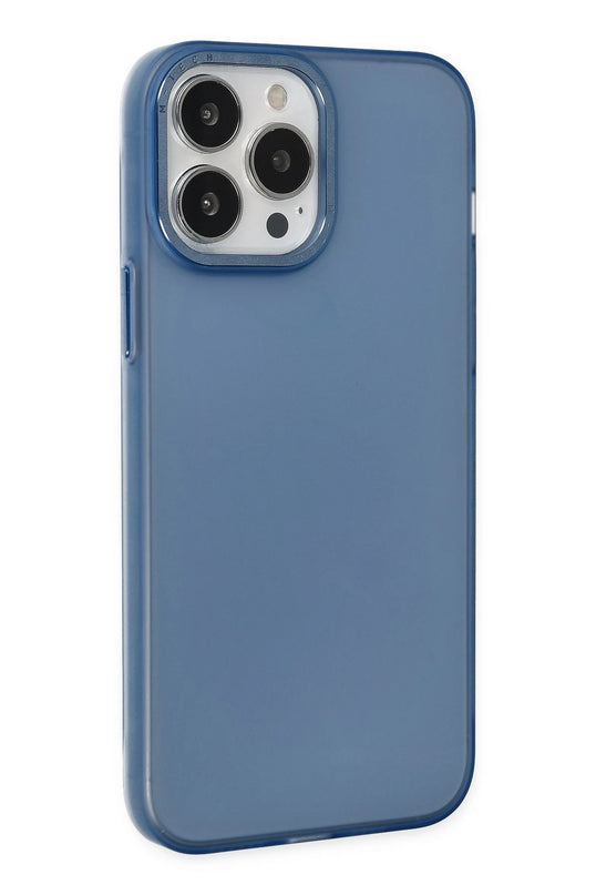 iPhone 13 Pro Max Modos Metal Kapak Kılıf - Lacivert 2