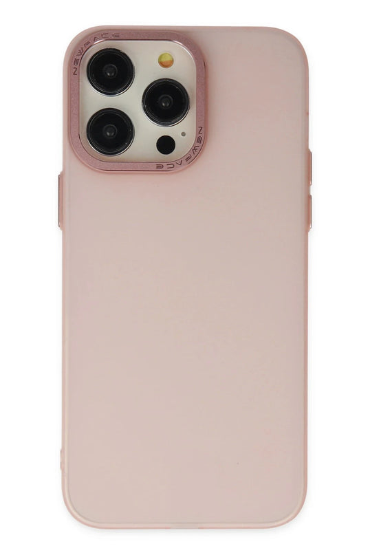 iPhone 13 Pro Max Modos Metal Kapak Kılıf - Pembe