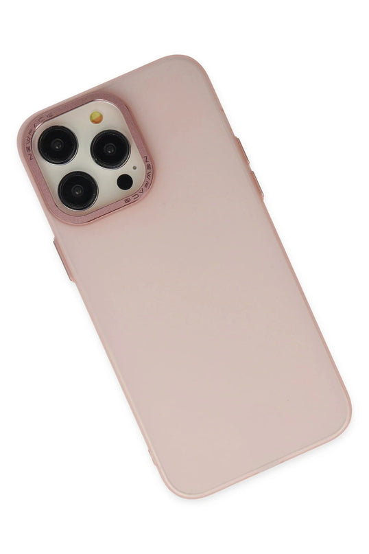 iPhone 13 Pro Max Modos Metal Kapak Kılıf - Pembe 3