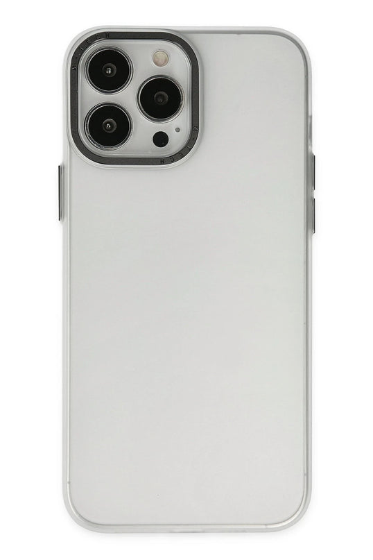 iPhone 13 Pro Max Modos Metal Kapak Kılıf - Şeffaf