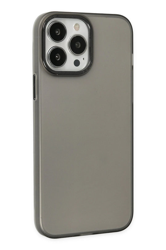 iPhone 13 Pro Max Modos Metal Kapak Kılıf - Siyah 2