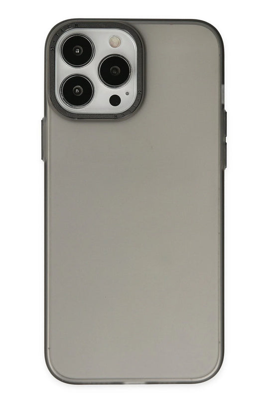 iPhone 13 Pro Max Modos Metal Kapak Kılıf - Siyah