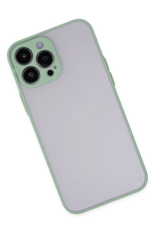 iPhone 13 Pro Max Montreal Silikon Kapak Kılıf - Turkuaz 2