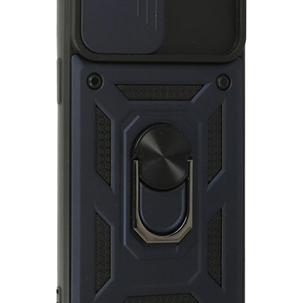 iPhone 13 Pro Max Pars Lens Yüzüklü Silikon Kılıf - Lacivert 2