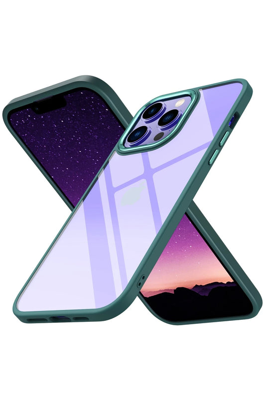 iPhone 13 Pro Max Power Silikon Kılıf - Koyu Yeşil