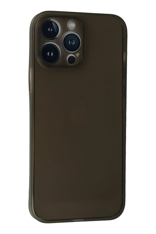 iPhone 13 Pro Max PP Ultra İnce Kapak Kılıf - Gri 3