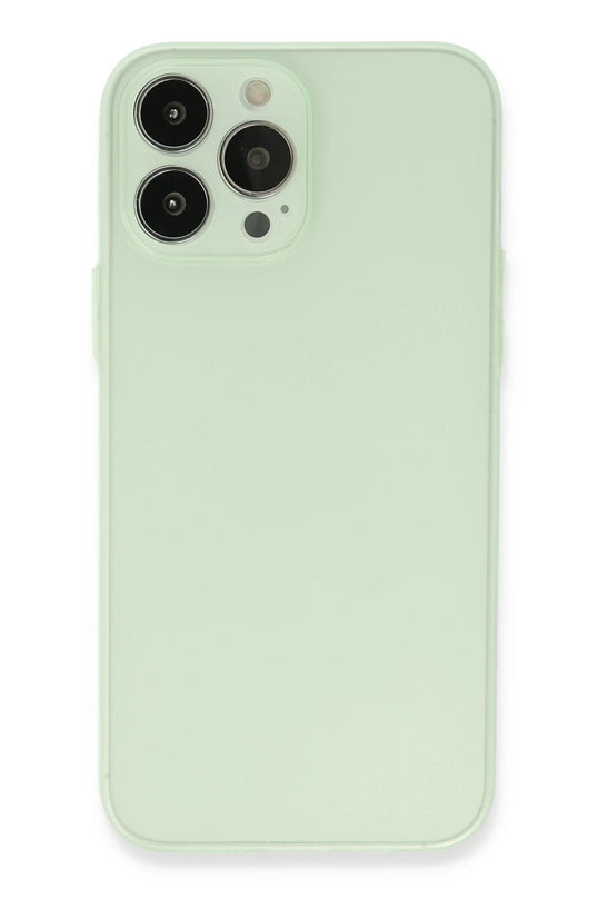 iPhone 13 Pro Max Puma Silikon Kılıf - Açık Yeşil