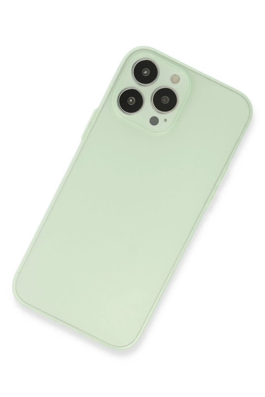 iPhone 13 Pro Max Puma Silikon Kılıf - Açık Yeşil 2