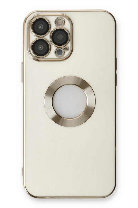 iPhone 13 Pro Max Store Silikon Kılıf - Beyaz 2