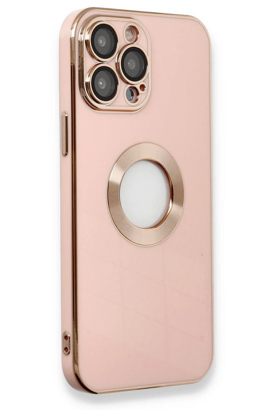 iPhone 13 Pro Max Store Silikon Kılıf - Pembe