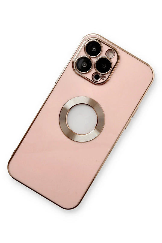 iPhone 13 Pro Max Store Silikon Kılıf - Pembe 3