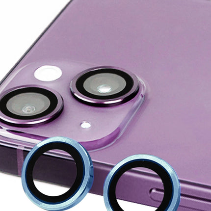 iPhone 13 Raze Metal Kamera Lens - Mavi