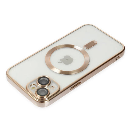iPhone 14 Kross Magneticsafe Kapak Kılıf - Gold 4