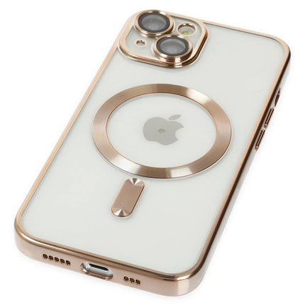 iPhone 14 Kross Magneticsafe Kapak Kılıf - Gold 5