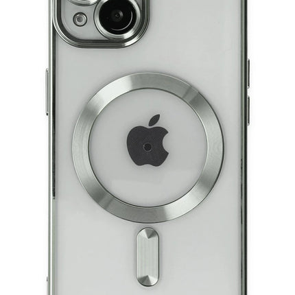iPhone 14 Kross Magneticsafe Kapak Kılıf - Gümüş