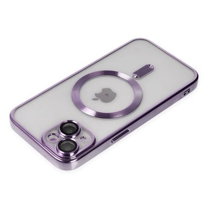 iPhone 14 Kross Magneticsafe Kapak Kılıf - Mor 4