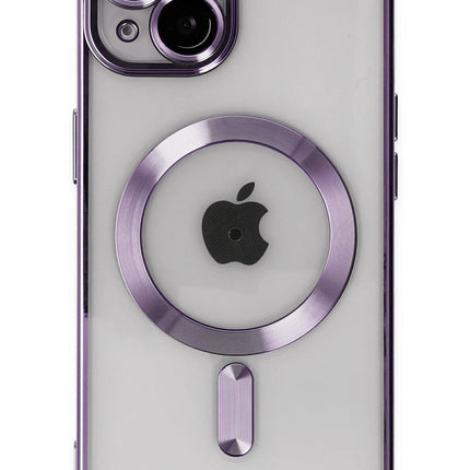 iPhone 14 Kross Magneticsafe Kapak Kılıf - Mor