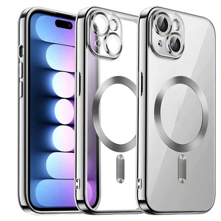 iPhone 14 Kross Magneticsafe Kapak Kılıf - Titan Gri